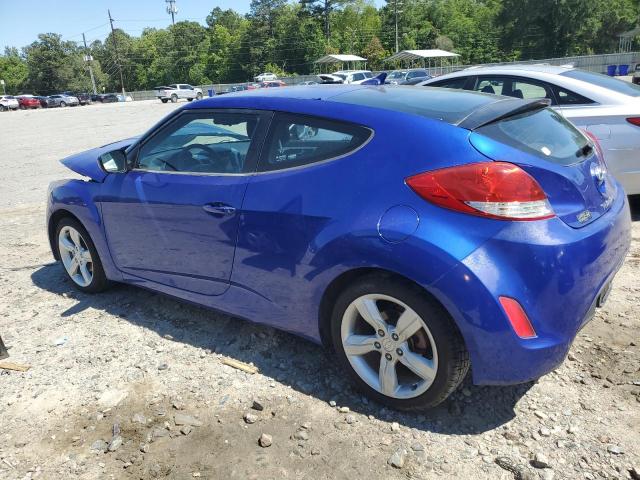 VIN: KMHTC6AD1DU126208 Auction: COPART Lot: 50542533 Location: GA - SAVANNAH KMHTC6AD1DU126208 HYUNDAI VELOSTER 2013 BLUE Photo 2