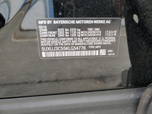 5UXUJ3C55KLG54776 BMW X4 Xdrive30i