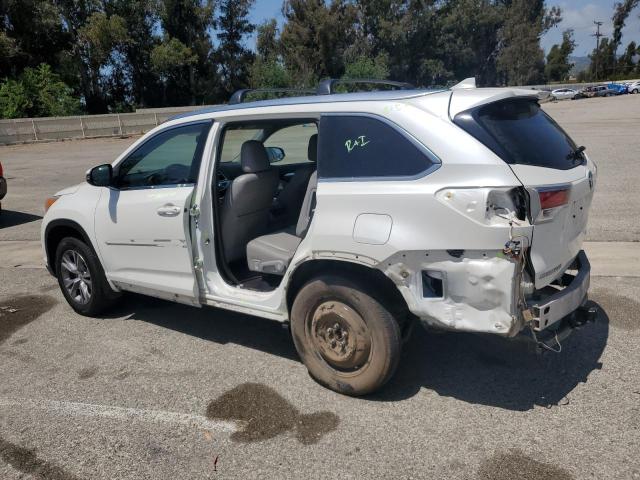 VIN 5TDJKRFH2ES031318 2014 Toyota Highlander, Xle no.2