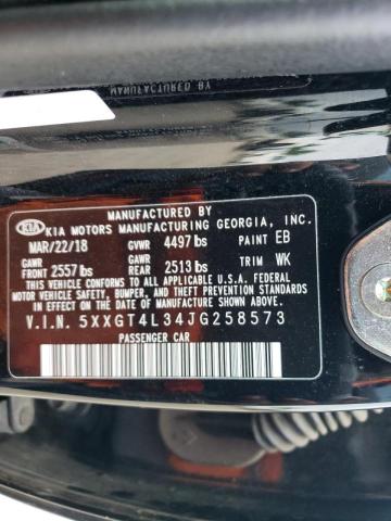 5XXGT4L34JG258573 KIA Optima Lx