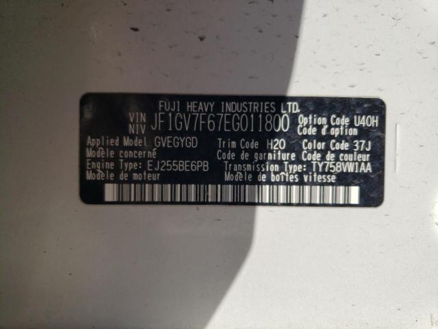 JF1GV7F67EG011800 Subaru Impreza Wrx