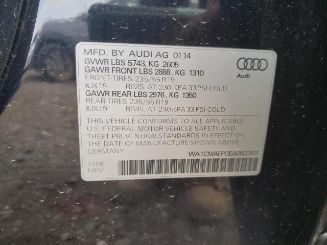 VIN WA1CMAFP0EA082352 2014 Audi Q5, Tdi Premium Plus no.13