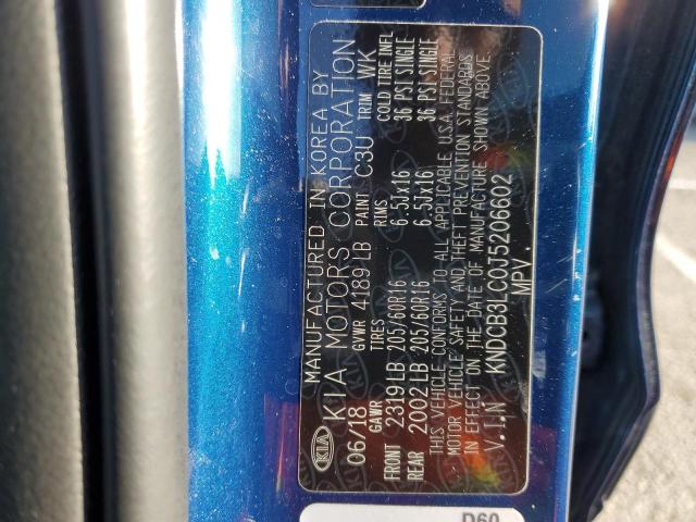 KNDCB3LC0J5206602 KIA NIRO FE