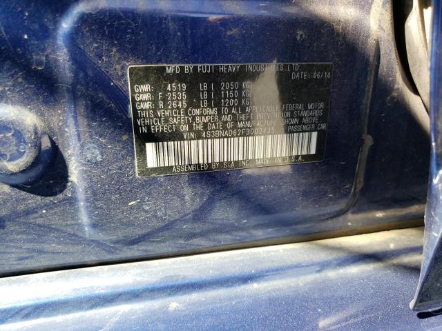 4S3BNAD62F3002435 Subaru Legacy 2.5i Premium
