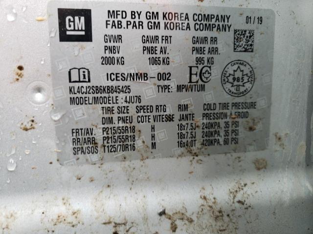 2019 BUICK ENCORE SPO - KL4CJ2SB6KB845425