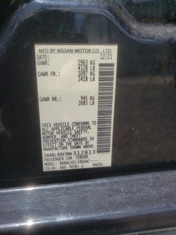 1N4BL4DV3NN312813 Nissan ALTIMA SV