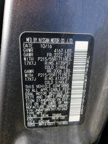 2017 NISSAN JUKE S - JN8AF5MV7HT751262