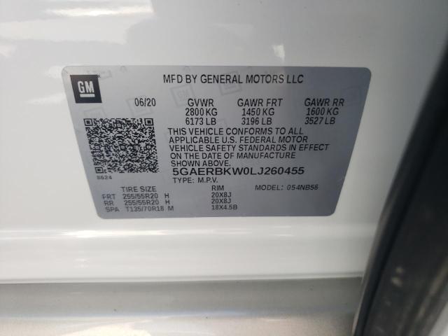 5GAERBKW0LJ260455 Buick Enclave Essence