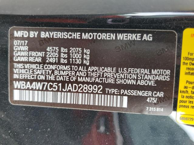 2018 BMW 440I - WBA4W7C51JAD28992