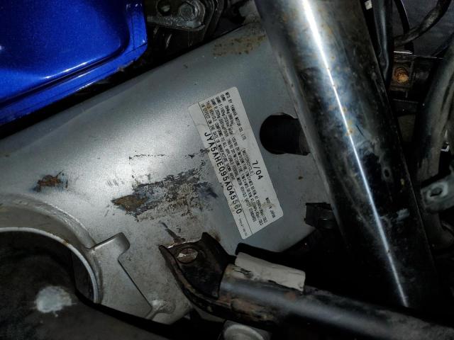 2005 YAMAHA YZF600 R JYA5AHE095A045560