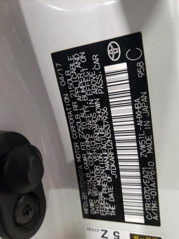 2017 TOYOTA PIRUS - JTDKARFU2H3537936