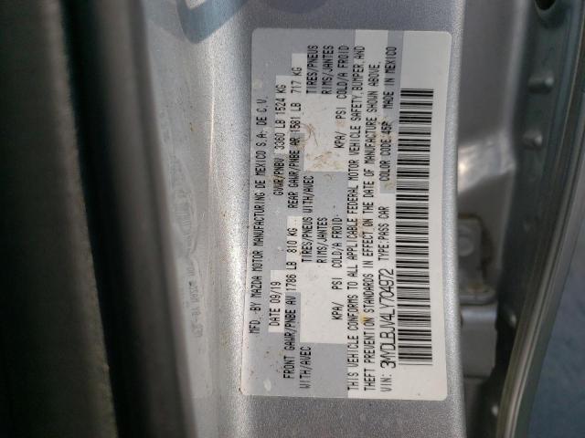 2020 TOYOTA YARIS LE 3MYDLBJV4LY704972