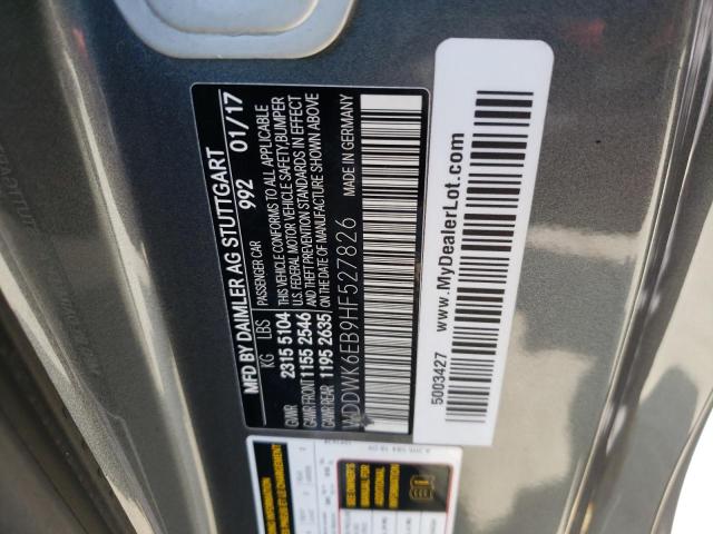 WDDWK6EB9HF527826 Mercedes-Benz C 43 4matic Amg