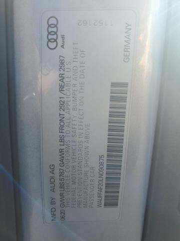 2020 AUDI S6 PRESTIG WAUFFAF20LN090875
