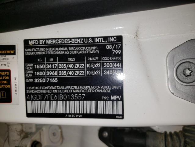 2018 MERCEDES-BENZ GLS 63 AMG - 4JGDF7FE6JB013557