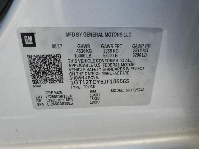 1GT12TEY5JF105565 GMC Sierra K2500 Slt