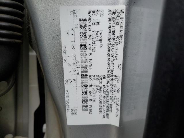 1FADP3K20GL337778 Ford FOCUS SE