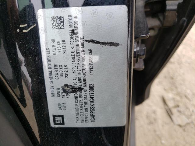 1G4PP5SK1G4170002 Buick Verano