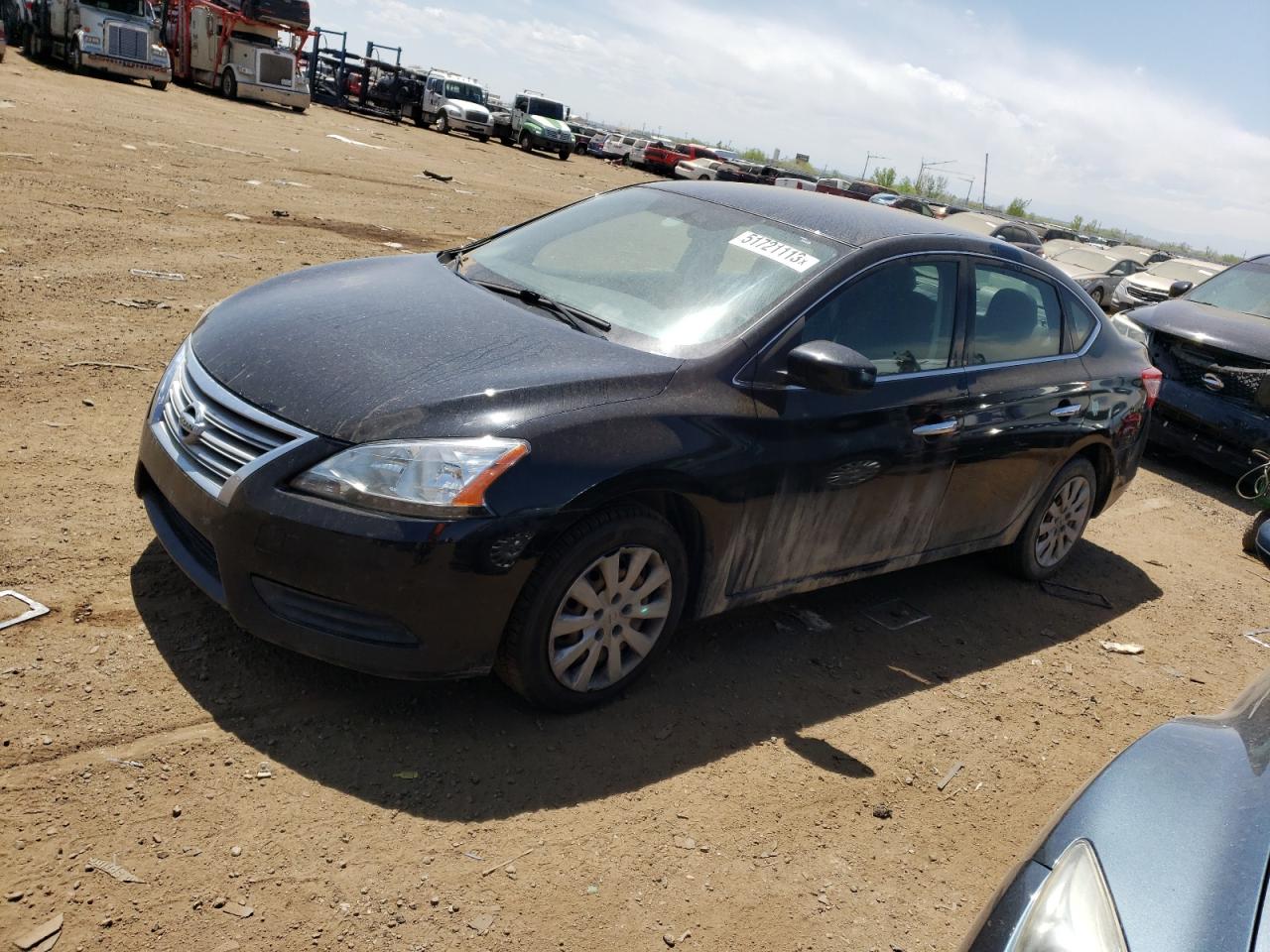 3N1AB7AP4EL674426 2014 Nissan Sentra S