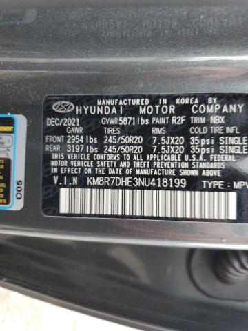 2022 HYUNDAI PALISADE C - KM8R7DHE3NU418199