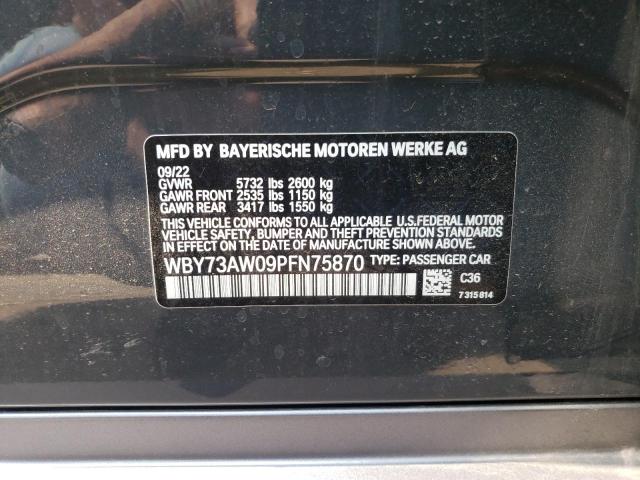 2023 BMW I4 EDRIVE4 - WBY73AW09PFN75870