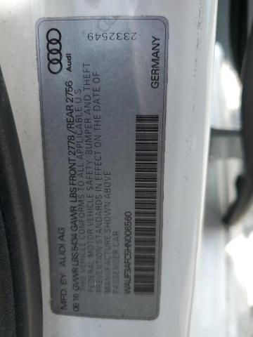 2017 AUDI A6 COMPETI WAUF3AFC5HN006560