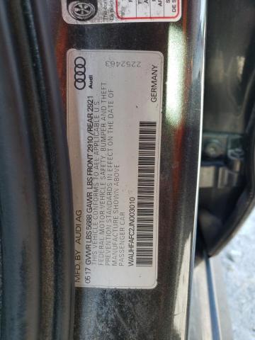 2018 AUDI S6 PRESTIG WAUHFAFC2JN003010