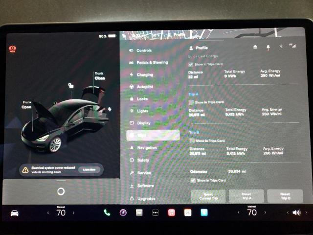 2022 TESLA MODEL 3 AW 5YJ3E1EB6NF185047
