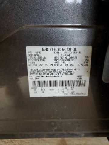 2FMPK3J90HBB88273 Ford EDGE SEL