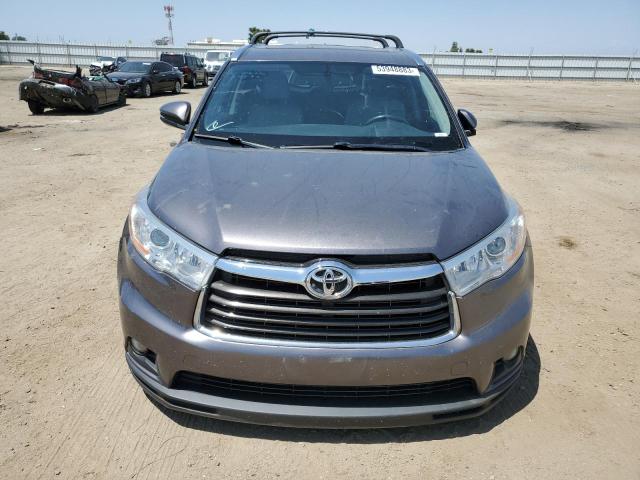 VIN 5TDJKRFHXES044415 2014 Toyota Highlander, Xle no.5