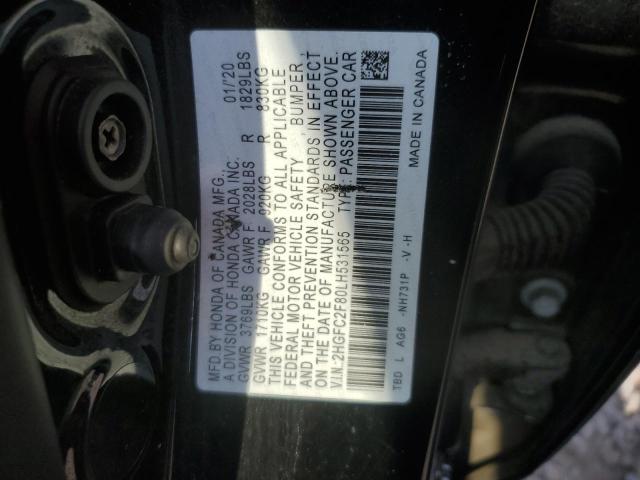 2HGFC2F80LH531565 Honda Civic Sport
