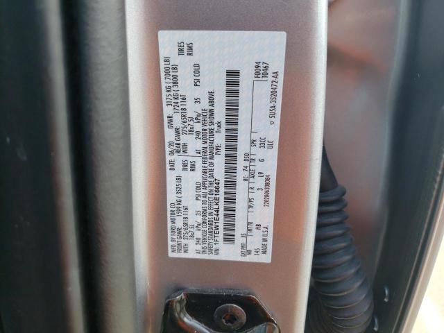 1FTEW1E44LKE16647 Ford F150 Supercrew