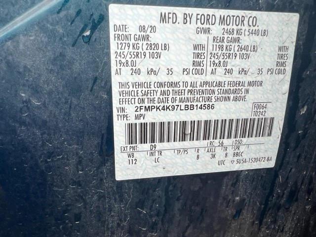 2FMPK4K97LBB14586 Ford Edge Titanium