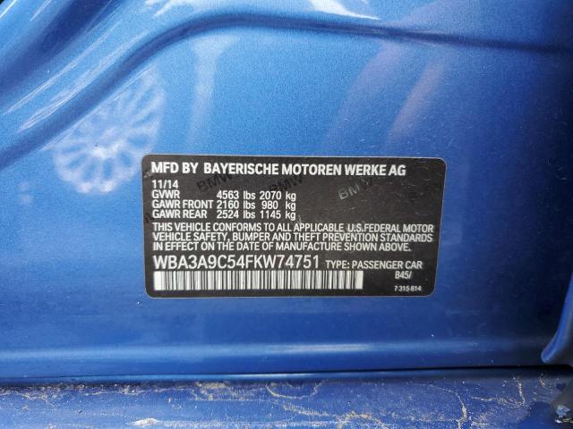 2015 BMW 335 I - WBA3A9C54FKW74751