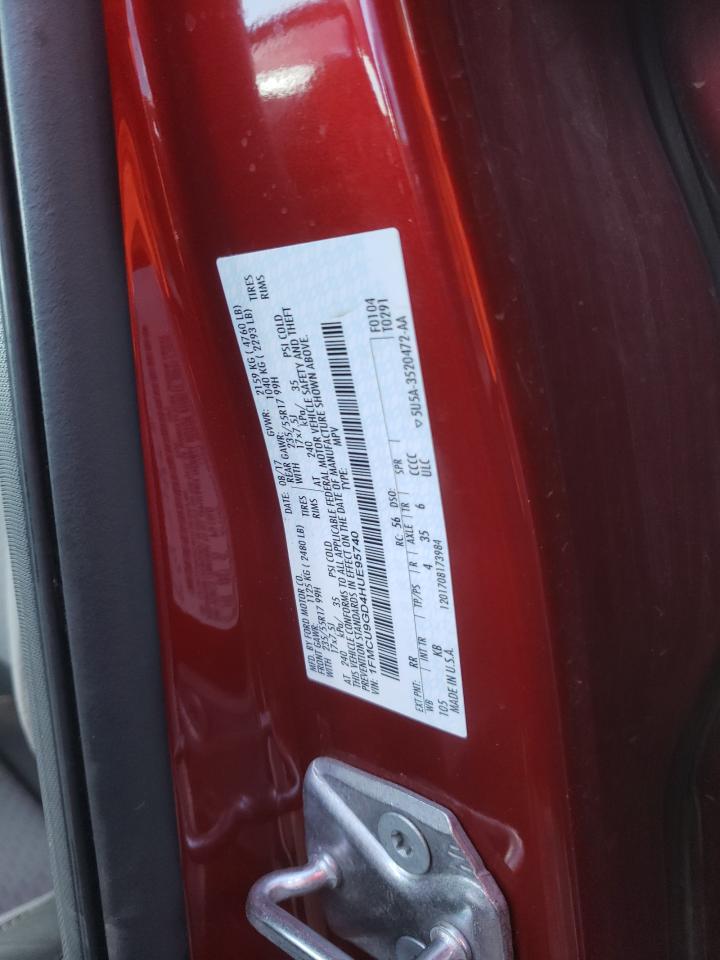 VIN: 1FMCU9GD4HUE95740 2017 FORD ESCAPE