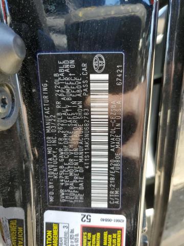 2022 TOYOTA CAMRY NIGH - 4T1S11AK3NU682783