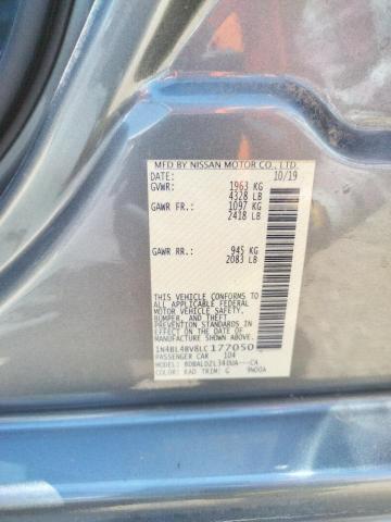 1N4BL4BV8LC177050 Nissan ALTIMA S