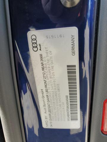 2019 AUDI RS5 WUABWCF58KA904948