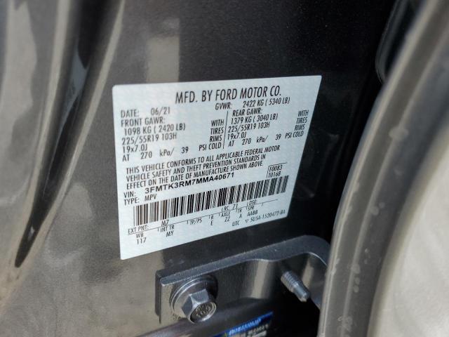 3FMTK3RM7MMA40671 Ford Mustang Mach-e Premium