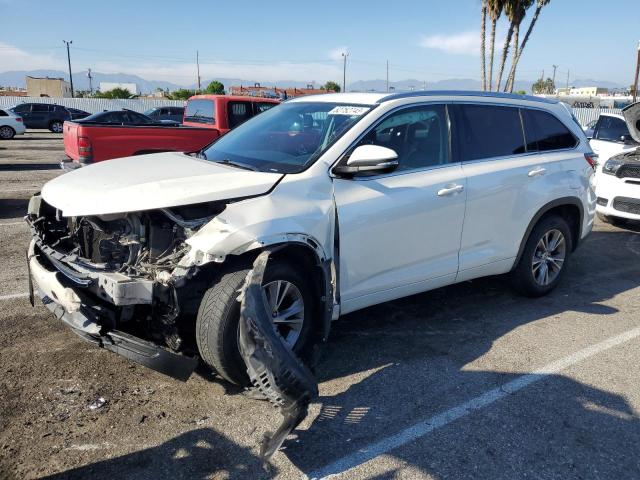 VIN 5TDKKRFH1ES012750 2014 Toyota Highlander, Xle no.1