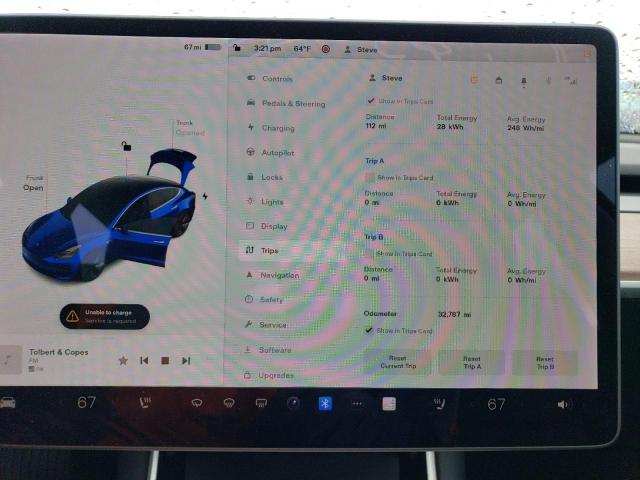 5YJ3E1EB2LF800495 Tesla MODEL 3
