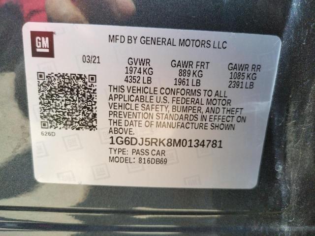 1G6DJ5RK8M0134781 Cadillac Ct4 Luxury