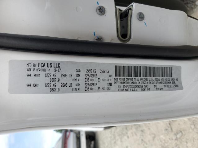 1C4PJMCX3JD516259 Jeep Cherokee Latitude