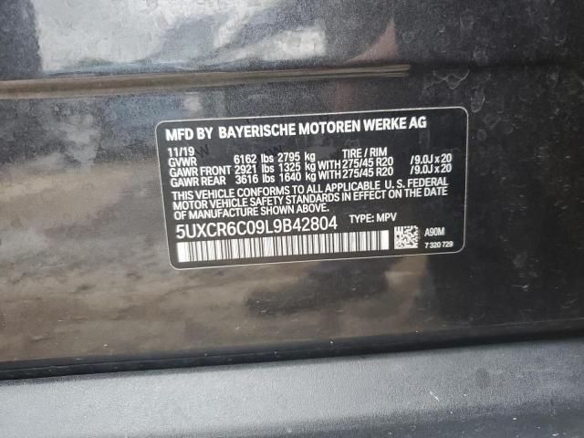 5UXCR6C09L9B42804 BMW X5 Xdrive40i