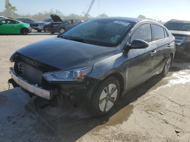 2017 HYUNDAI IONIQ BLUE - KMHC65LC6HU025158