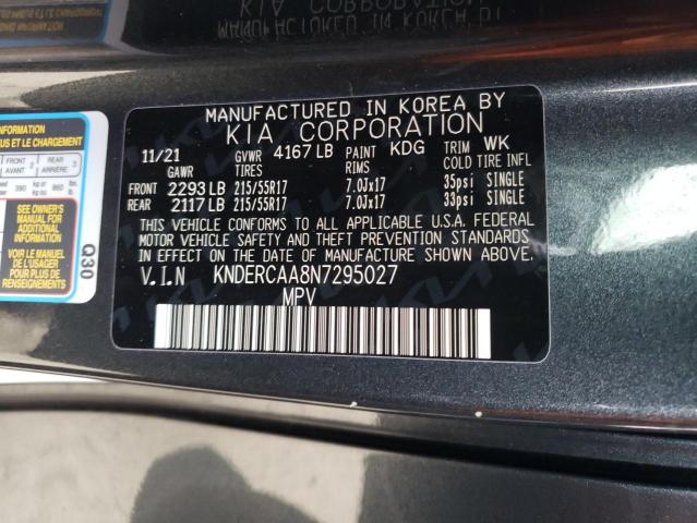 KNDERCAA8N7295027 KIA SELTOS EX