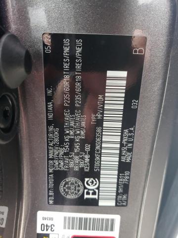 2022 TOYOTA SIENNA LE - 5TDGSKFC3NS063586