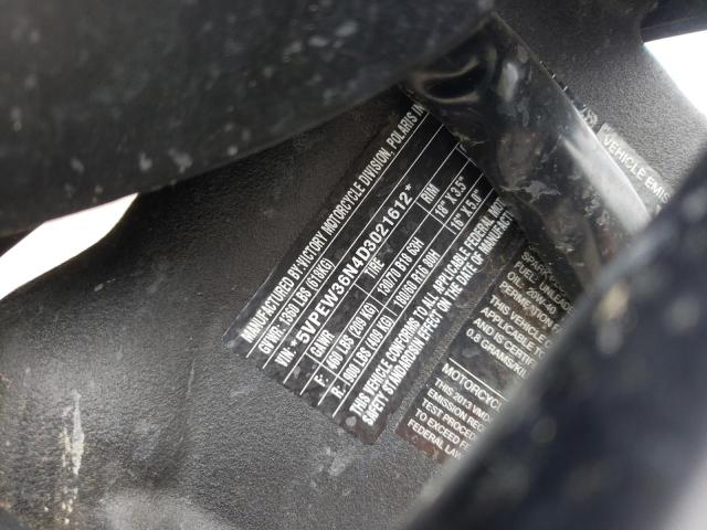 2013 VICTORY MOTORCYCLES HARD-BALL 5VPEW36N4D3021612