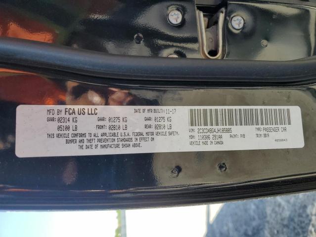 2C3CDXBG4JH185885 Dodge Charger Sxt