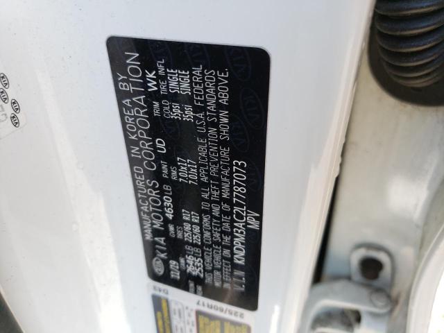 KNDPM3AC2L7787073 KIA Sportage Lx